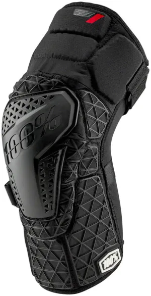 100% Surpass Knee Guards - Black, Large