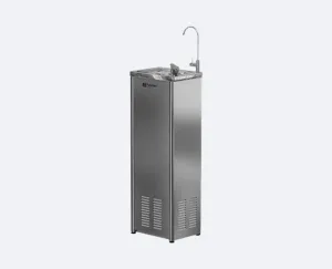 20L/h Puretec Stainless Steel Drinking Fountain w/Glass Filler