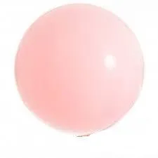 3ft 90cm Sempertex Plain Latex Balloon - Round Pastel Matte Pink