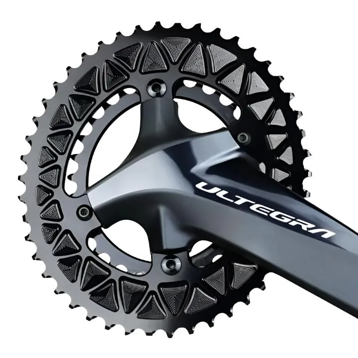 Absolute Black Oval Road/Gravel Sub-Compact Chainring 2X 110/4 BCD (30/32T)