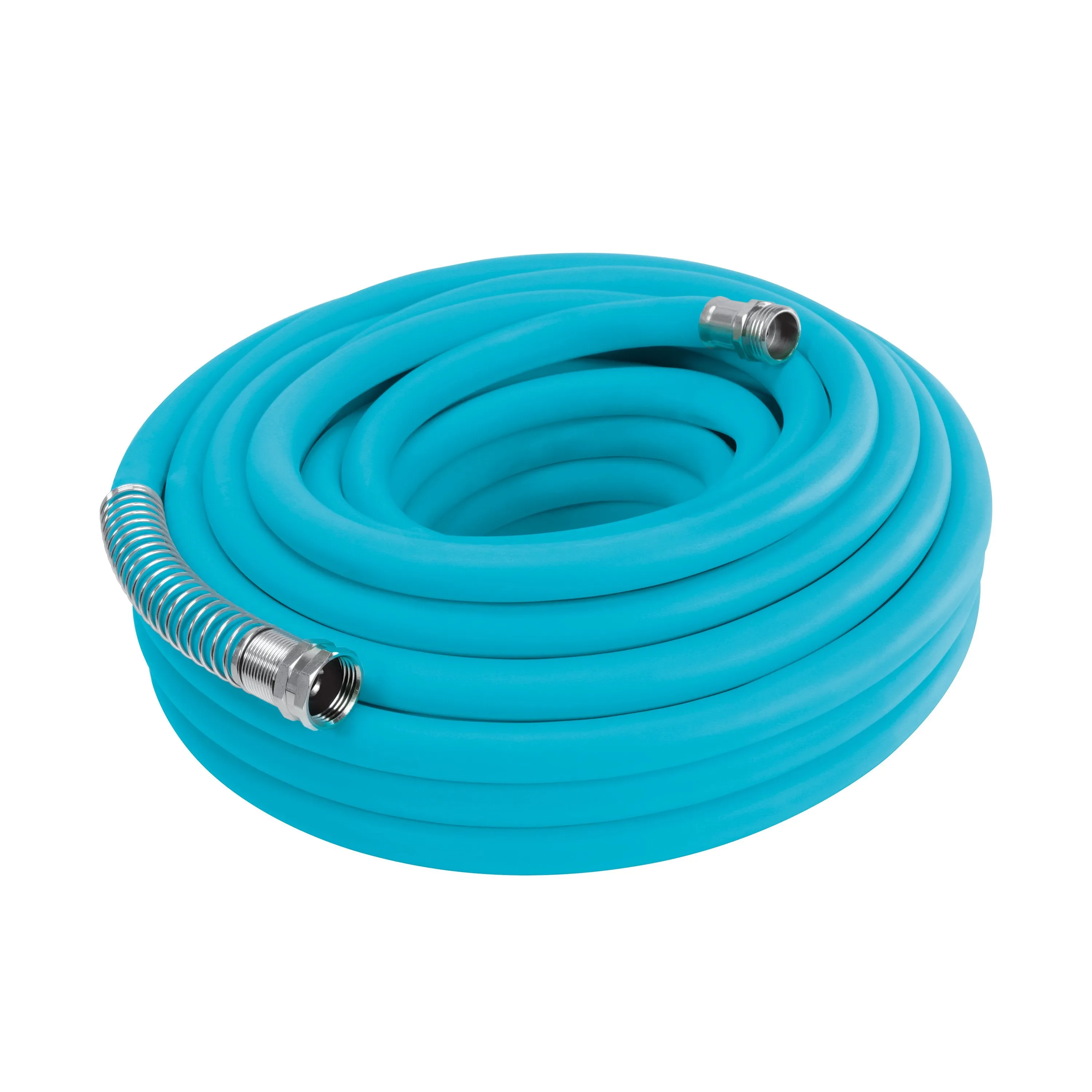 Aqua Joe AJPGH50-DWS Hybrid Polymer FLEX Kink Free Hose | 5/8 In | 50 Ft. | Lead Free