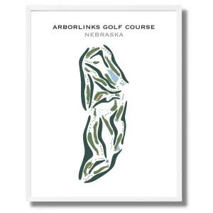 ArborLinks, Nebraska - Printed Golf Courses