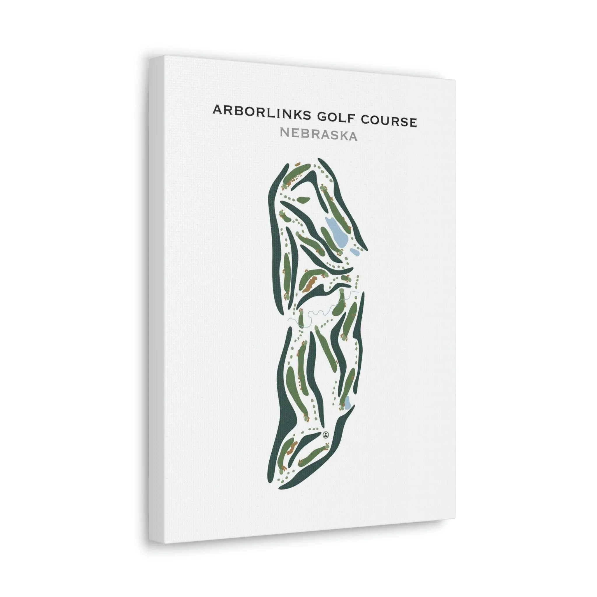 ArborLinks, Nebraska - Printed Golf Courses