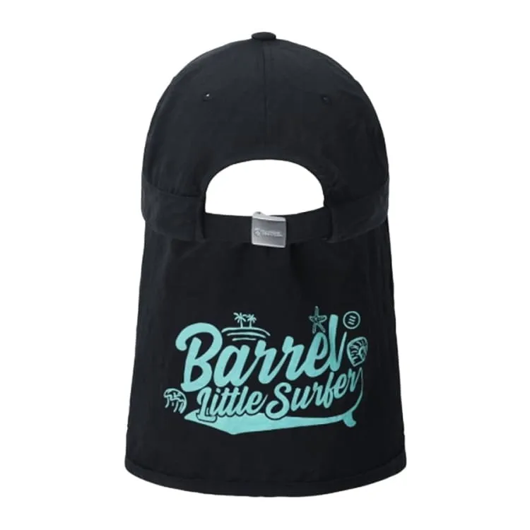 Barrel Kids Sandy Aqua Cap-BLACK