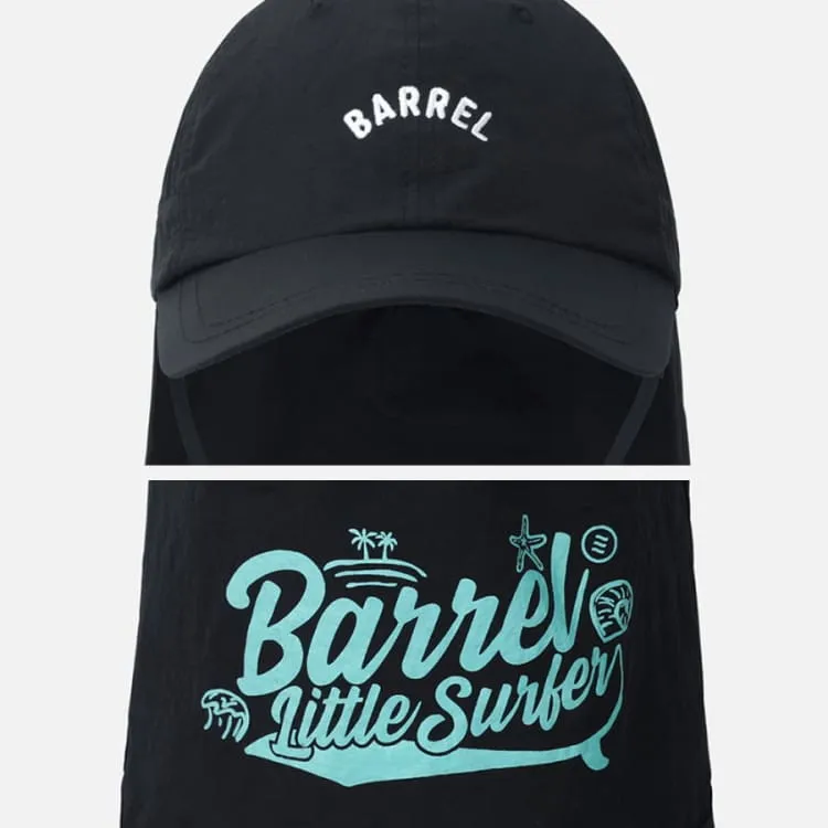 Barrel Kids Sandy Aqua Cap-BLACK