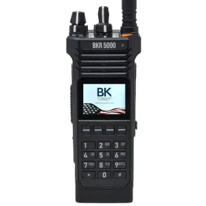 BKR5000 Single-Band Bluetooth Portable Two-Way Radio