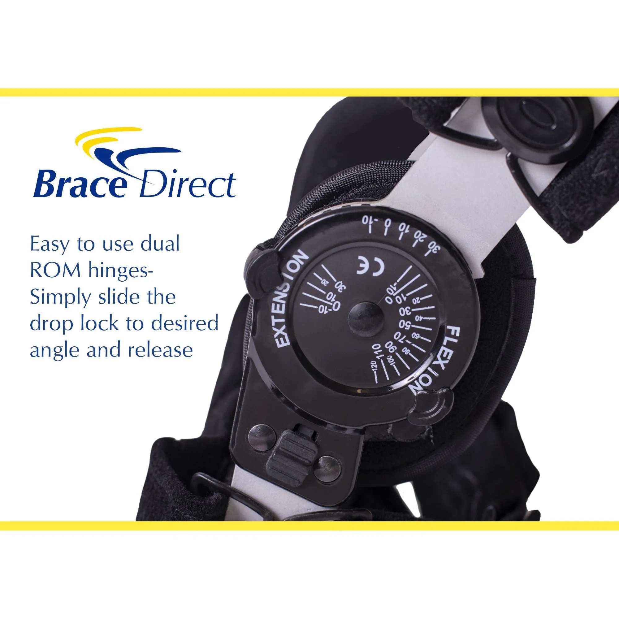 Brace Direct Hinged ROM Knee Brace for ACL - Superior Post-Surgery and Recovery Support