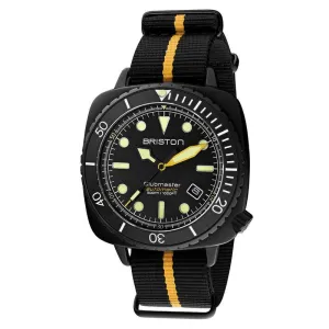 Briston Black Diver Pro Automatic Watch 20644.PBAM.B.34.NBY