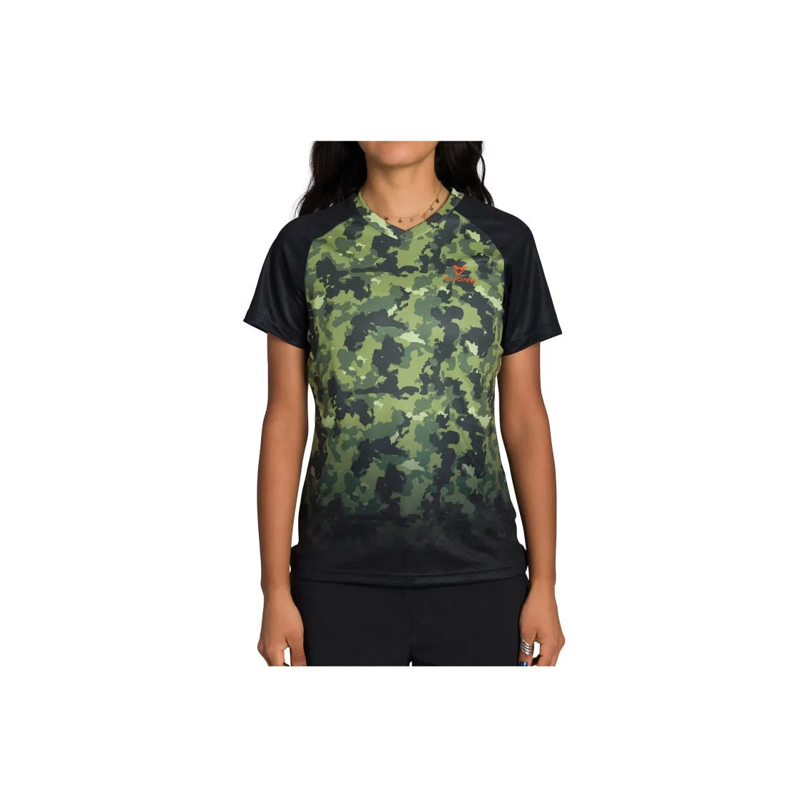 CUORE Women's Progression Mountain Bike Jersey - Camo