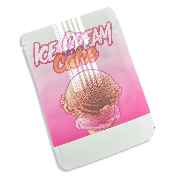 Designed Mylar Bag - Ice Cream cake - 9cm x 12.5cm