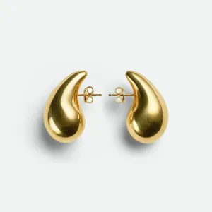 Drop Earrings in 14kt Gold Over Sterling Silver