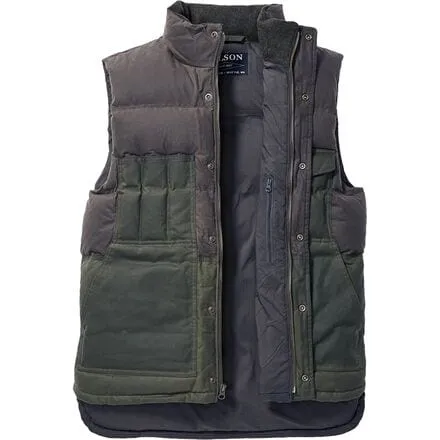 Filson Men's Down Cruiser Vest, Otter Green