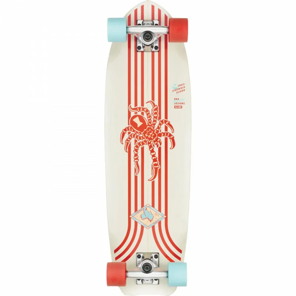 Globe Sidewalk Slider Red/Spider 28" Cruiser