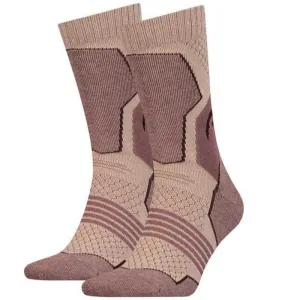 HEAD Hiking Crew Unisex Socks - Brown - 2 Pack