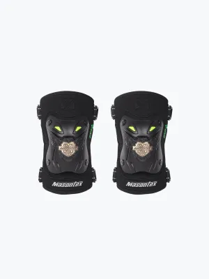 Masontex Half Elbow And Knee Guard Black MEP14A