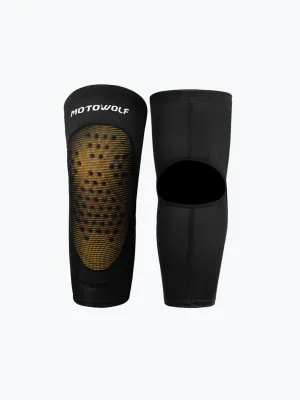 Motowolf Knee Pad Black 1030