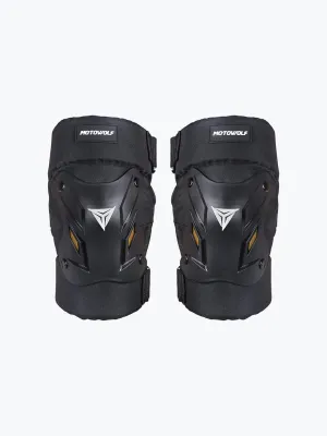 Motowolf Knee Pad Black 1034