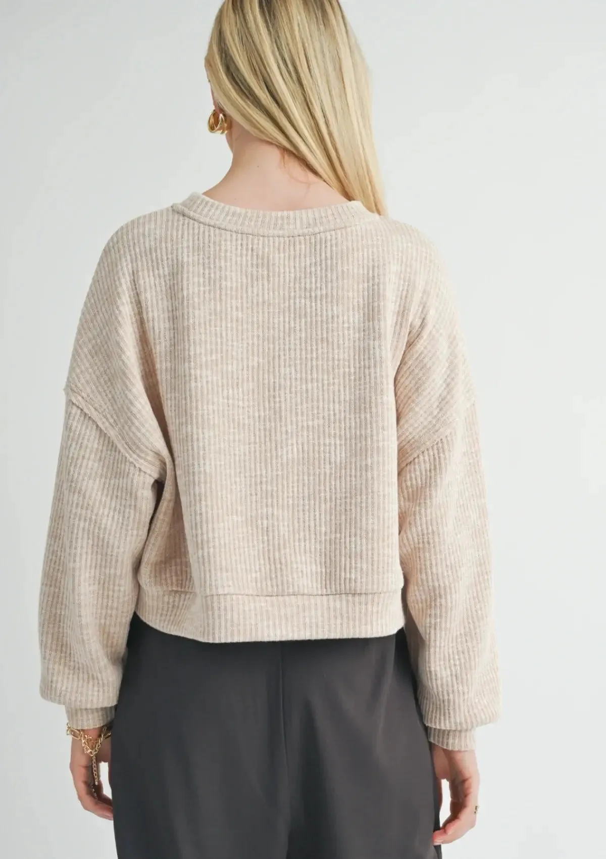 On The Path Sweatshirt - Oatmeal