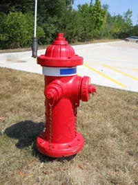 Reflective Fire Hydrant Collars