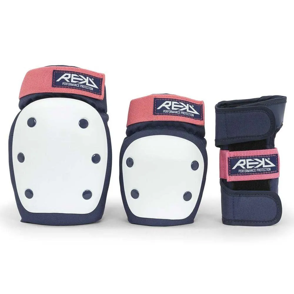 REKD Heavy Duty Triple Pad Set Blue/Pink