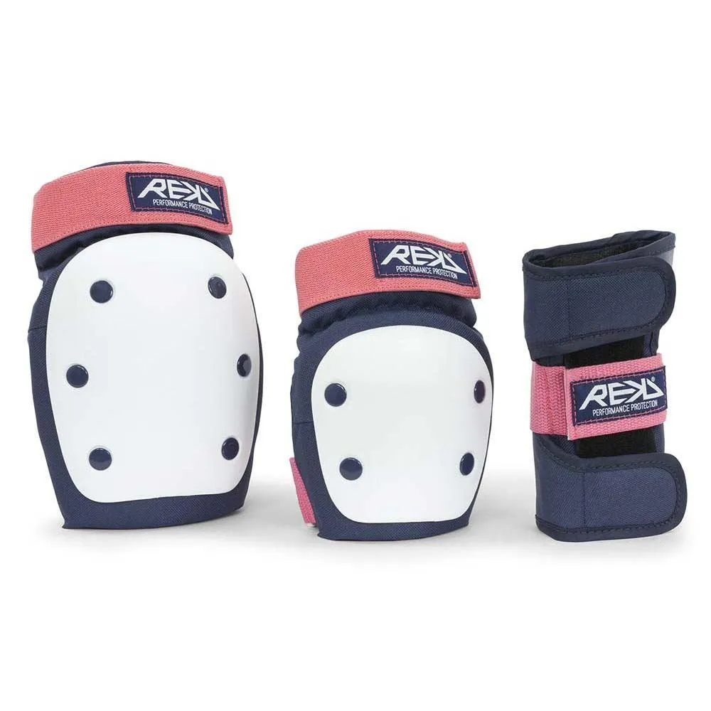 REKD Heavy Duty Triple Pad Set Blue/Pink