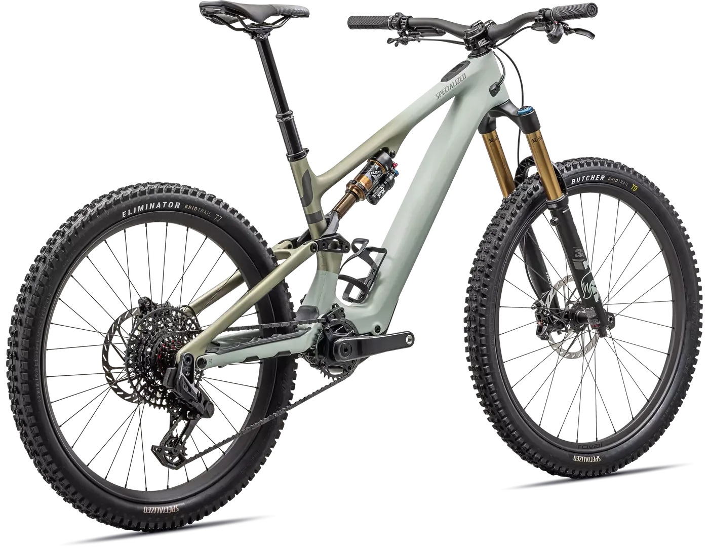 SPECIALIZED Turbo Levo SL Pro Carbon Complete MTB Ebike - SATIN SPRUCE / SPRUCE / SMOKE