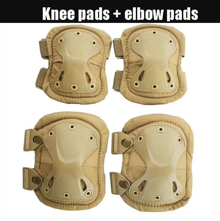 Tactical KneePad Elbow Knee Pads Military Knee Protector Army Airsoft Outdoor Sport Working Hunting Skating Safety Gear Kneecap