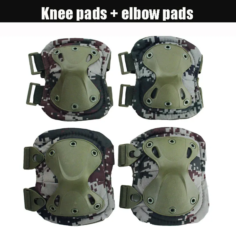 Tactical KneePad Elbow Knee Pads Military Knee Protector Army Airsoft Outdoor Sport Working Hunting Skating Safety Gear Kneecap