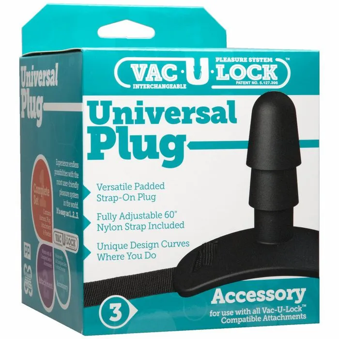 Vac U Lock Universal Plug Black