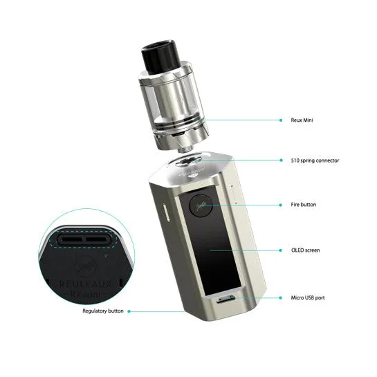 Wismec Reuleaux RX Mini 80W TC Kit by Jay Bo Designs